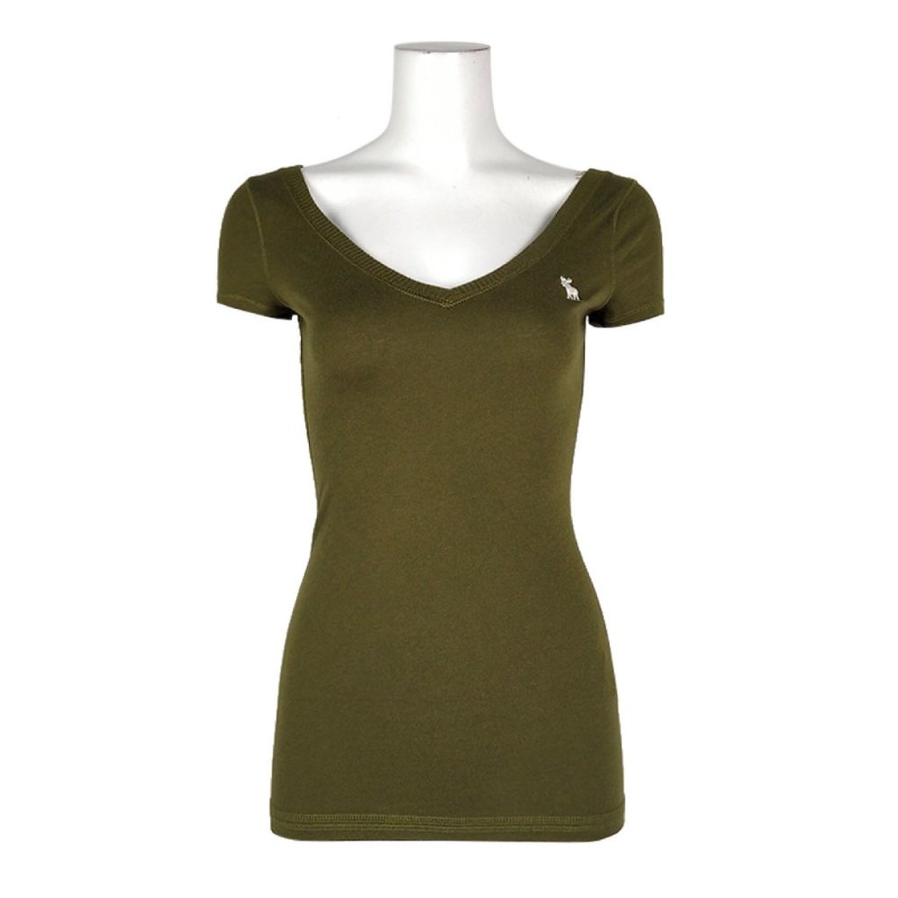 Abercrombie & Fitch Army Green T-Shirt